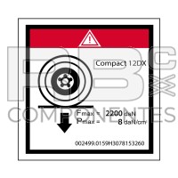 ADESIVO CARICO SU RUOTA PER C12DX