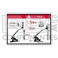 ADH. ALTURA DE PISO+CAPACIDAD DE CARGA H23T(X)