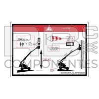 ADESIVO COMPATIBILE REF HL 3078153220