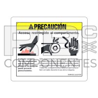 ADESIVO COMPATIBILE REF. GE 28175SP (SPAGNOLO)