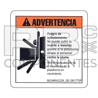 ADESIVO COMPATIBILE REF. GE 28177 (SPAGNOLO)