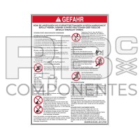 ADESIVO COMPATIBILE REF GE 32700 DE