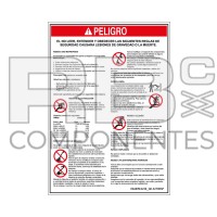 ADESIVO COMPATIBILE REF GE 32700 SP