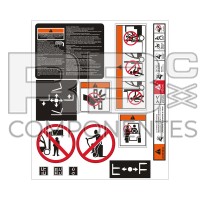 KIT ADESIVI PER CARRELLI ELEVATORI GENER.