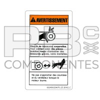 ADESIVO COMPATIBILE REF. GE 28162 C (FRANCESE)