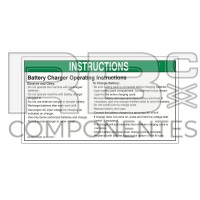 ADESIVO COMPATIBILE REF. GE 72970 (INGLESE)