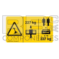 ADESIVO CAPACITÀ MASSIMA COMPATIBILE REF GN 82601