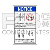 ADESIVO COMPATIBILE REF. GE 25994 (INGLESE)