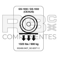 ADESIVO COMPATIBILE REF. GE 82571