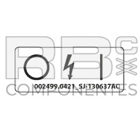 ADESIVO ACCESO/SPENTO COMPATIBILE REF. SJ 130637