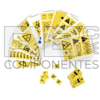 KIT DI ADESIVI DI SICUREZZA ADATTABILI/COMPATIBILI