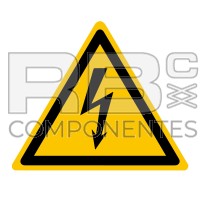 ADHAD08 - ADESIVO RISCHIO ELETTRICO (ISO 7010)