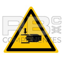 ADHAD12 - ADESIVO ATTENZIONE ALLE MANI (ISO 7010)