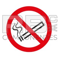 ADESIVO ISO 7010 - DIVIETO DI FUMO