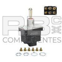 INTERRUP. 2 POS RETORNO ( 6 F )  TORNILLOS