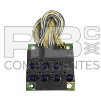 PIASTRA DI 7 BOTTONI E 8 LEDS