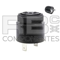CLACSON/AVVISATORE ACUSTICO 80 DECIBELS 12-24VOLTS