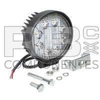 FARO REDONDO 8 LED-24W 10V-30V