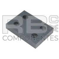 PATTINO RETTANGOLARE 110x80x19 MM