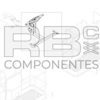 SUPPORTO PIATTAFORMA COMPATIBLE AD/CO/EQ GE 54510S