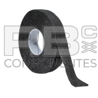 CINTA AISLANTE DE TELA NEGRA ROLLO 25 MTRS