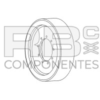 RUOTA N. M. ADAT 1001110774 , 22x6x17.75