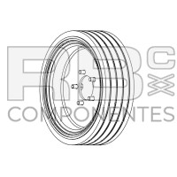 RUOTA NON MARKING ADATTABILE SJ 155717