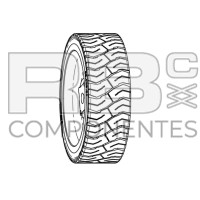 RUOTA  ADATTABILE REF  14X17.5 ECOFIL