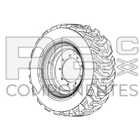 RUOTA  12-32. 5, LH  ADATTABILE REF 125179