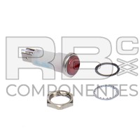 PILOTO LED ROJO 12V COMPATIBLE GE 824879