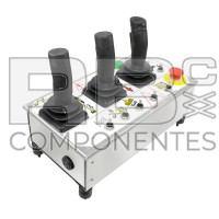 SCATOLA COMANDI TELESCOPICHE CON GRILLETTO (ALLUMINIO)