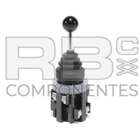 JOYST 2 ASSI CON RITORNO, IMPUGN TONDA, 4NO 6A-250V