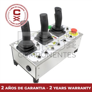 SCATOLA COMANDI ARTICOLATE CON GRILLETTO (ALLUMINIO)