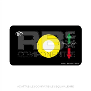 ADESIVO SENSO TRAZIONE/STOP EMERG SCISSORS DIESEL