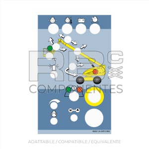 ADES. COMANDI INFERIORI PER 16TPX/14TX
