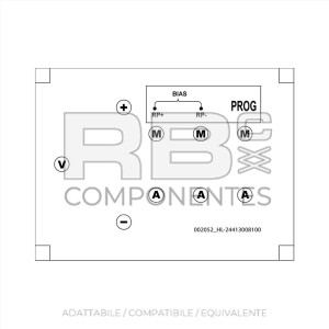 ADES. PROGRAMMATORE MODULO CRESTO (DUE CONNETTORI)