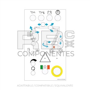 ADES. COMANDI INFERIORI HL 20/26PX