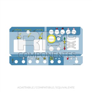 ADESIVO SCATOLA COMANDI SUPERIORE HL-32PX