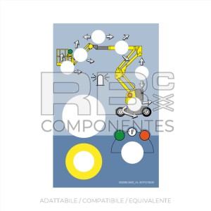ADESIVO QUADRO INFERIORE HL 12IP