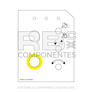 ADESIVO COMPATIBILE REF HL153B150000