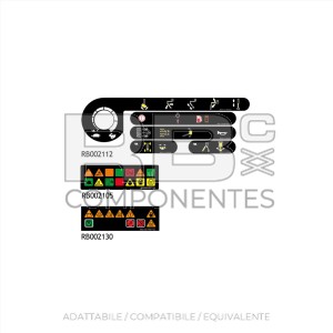 KIT DI ADESIVO PARZIALE  JL  800A/AJ