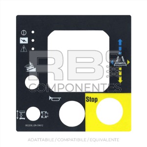ADESIVO QUADRO JOYSTICK COMP. CODICE GE 39612