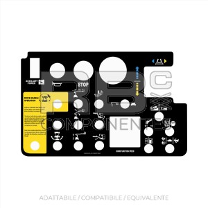 ADESIVO COMPATIBILE REF. GE 35584_096A (INGLESE)