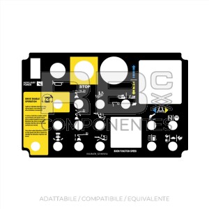 ADESIVO COMPATIBILE REF. GE 65054A (INGLESE)