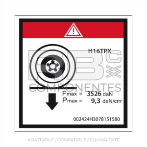 ADH. COMPATIBLE CON LA REF HL  3078151580