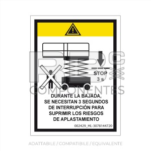 ADESIVO PER REF 307P21615A