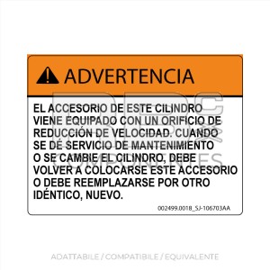 ADESIVO COMPATIBILE REF  REF. SJ 106703AA