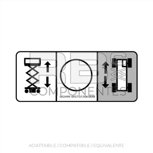 ADESIVO TRAZ./ELEVAZ. COMPATIBILE REF. SJ 130638