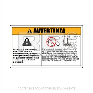 ADESIVO COMPATIBILE REF. GE  28175 (ITALIANO)