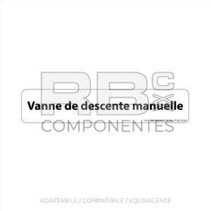 ADESIVO COMPATIBILE REF. GE 37145 (FRANCESE)